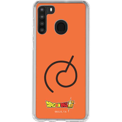 Dragon Ball Super Whis Symbol Galaxy A21 Clear Case
