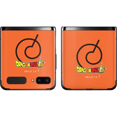 Dragon Ball Super Whis Symbol Galaxy Z Flip Skin