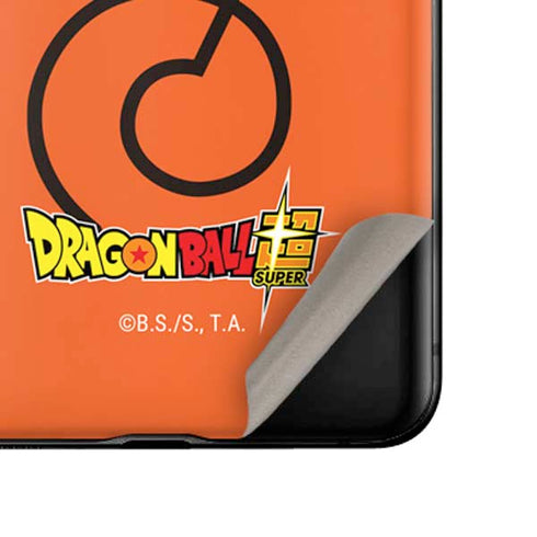 Dragon Ball Super Whis Symbol Galaxy Z Flip Skin