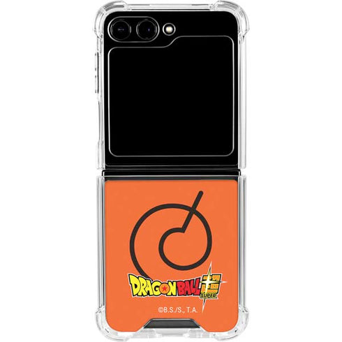 Dragon Ball Super Whis Symbol Galaxy Z Flip5 5G Clear Case