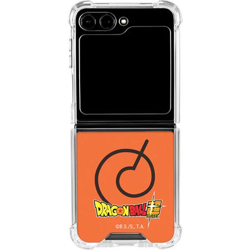 Dragon Ball Super Whis Symbol Galaxy Z Flip6 Clear Case