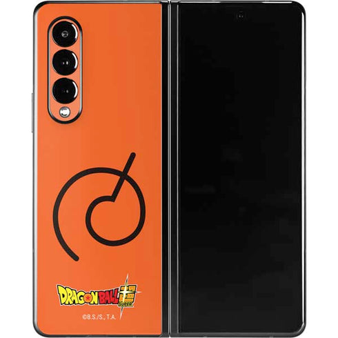 Dragon Ball Super Whis Symbol Galaxy Z Fold3 5G Skin