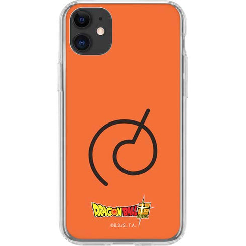 Dragon Ball Super Whis Symbol iPhone 11 Clear Case