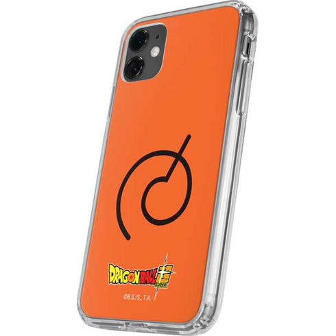 Dragon Ball Super Whis Symbol iPhone 11 Clear Case