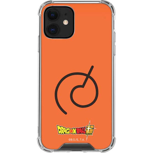 Dragon Ball Super Whis Symbol iPhone 12 Clear Case