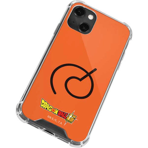 Dragon Ball Super Whis Symbol iPhone 13 Mini Clear Case