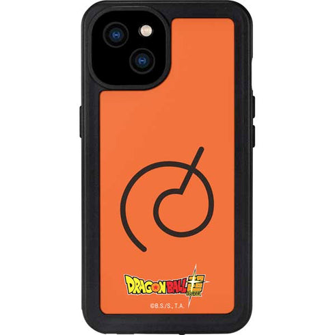 Dragon Ball Super Whis Symbol iPhone 15 Plus Waterproof Case