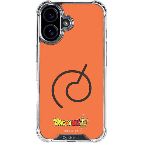 Dragon Ball Super Whis Symbol iPhone 16 Clear Case