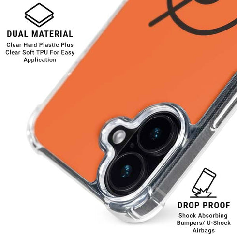 Dragon Ball Super Whis Symbol iPhone 16 Clear Case