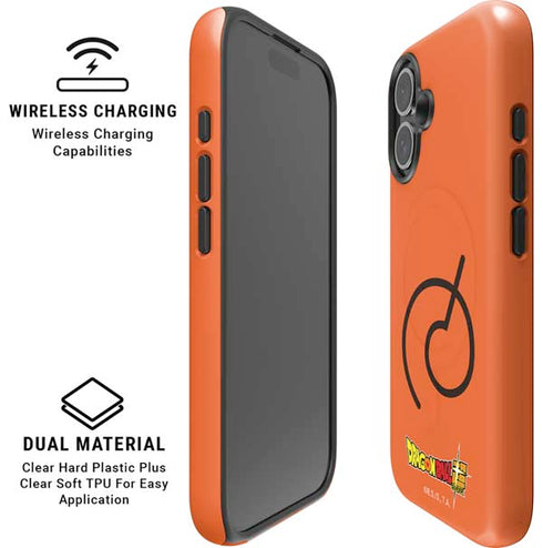 Dragon Ball Super Whis Symbol iPhone 16 Plus Magsafe Impact Case