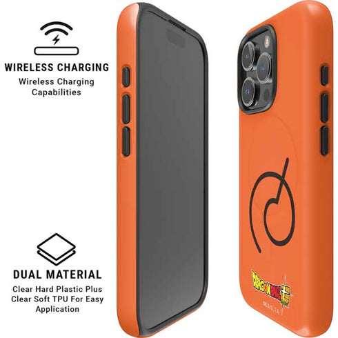 Dragon Ball Super Whis Symbol iPhone 16 Pro Max Magsafe Impact Case