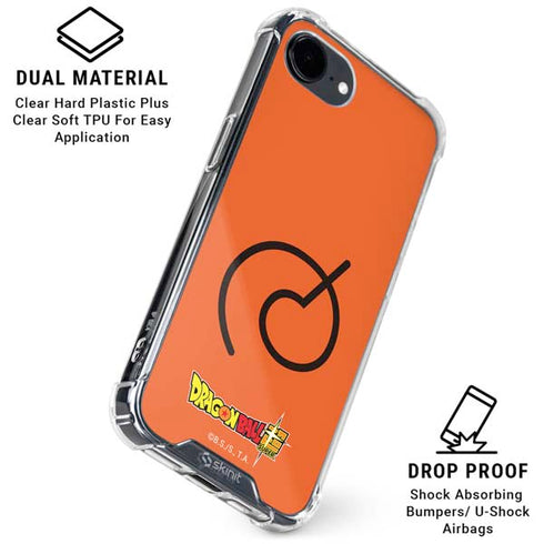 Dragon Ball Super Whis Symbol iPhone 16e Clear Case