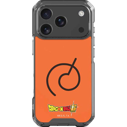 Dragon Ball Super Whis Symbol iPhone 17 Pro Clear Case