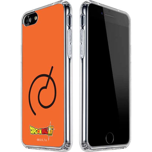Dragon Ball Super Whis Symbol iPhone SE (2nd & 3rd Gen) Clear Case