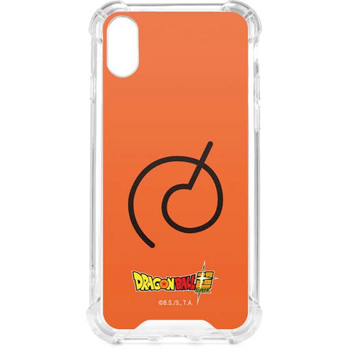 Dragon Ball Super Whis Symbol iPhone XS Clear Case