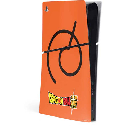 Dragon Ball Super Whis Symbol PS5 Slim Digital Edition Console Skin