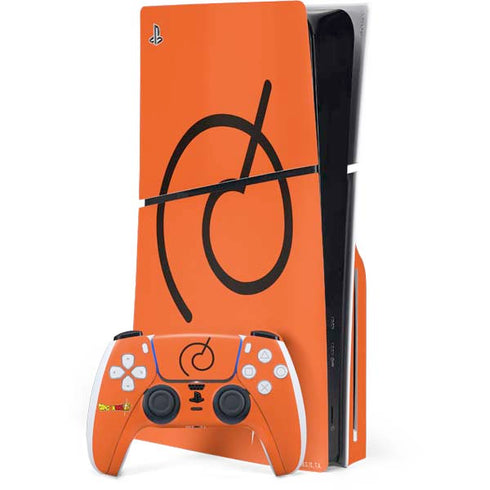 Dragon Ball Super Whis Symbol PS5 Slim Disk Bundle Skin