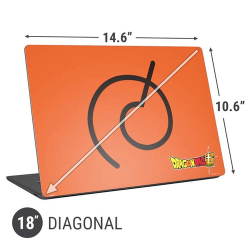Dragon Ball Super Whis Symbol Universal Laptop 18in (14.6 x 10.6in) Skin