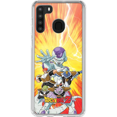 DRAGON BALL Z FREIZAS ARMY Galaxy A21 Clear Case