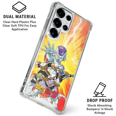 DRAGON BALL Z FREIZAS ARMY Galaxy S25 Ultra Clear Case