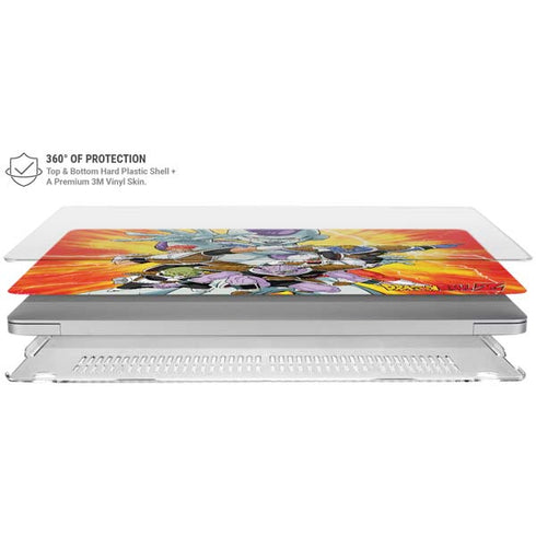 DRAGON BALL Z FREIZAS ARMY MacBook Air 15in (2023-2025) Case plus Skin