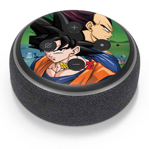 Dragon Ball Z Goku & Vegeta Amazon Echo Dot Skin