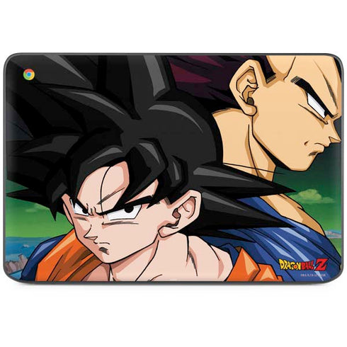 Dragon Ball Z Goku & Vegeta HP Chromebook Skin