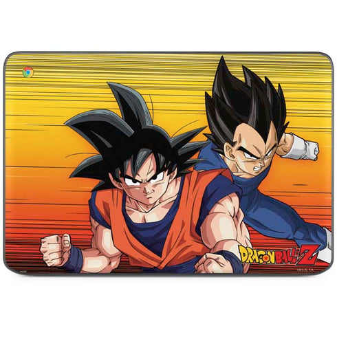 Dragon Ball Z Goku & Vegeta HP Chromebook Skin