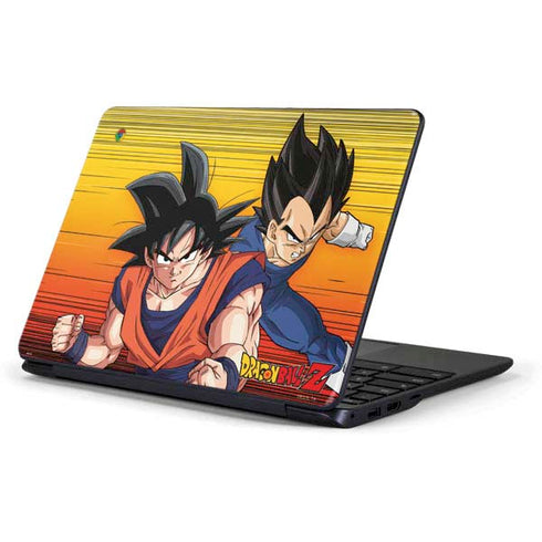 Dragon Ball Z Goku & Vegeta Samsung Chromebook Skin
