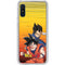Dragon Ball Z Goku & Vegeta Galaxy A10e Clear Case