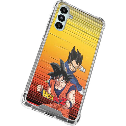 Dragon Ball Z Goku & Vegeta Galaxy A14 5G Clear Case