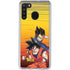 Dragon Ball Z Goku & Vegeta Galaxy A21 Clear Case