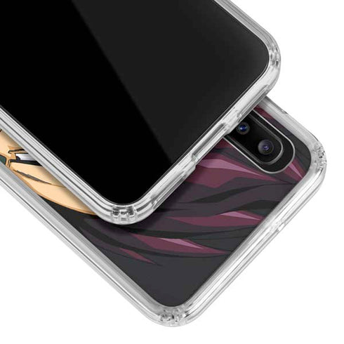 Dragon Ball Z Goku & Vegeta Galaxy A30 Clear Case