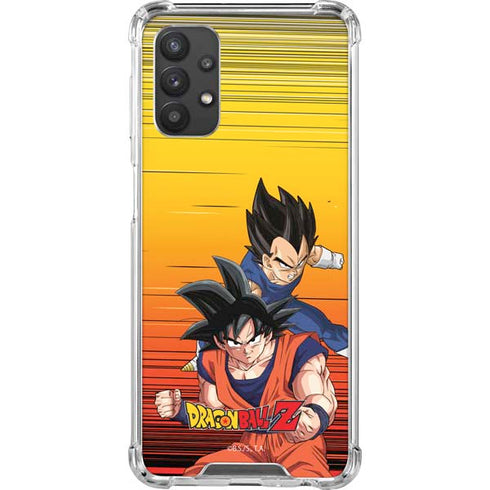 Dragon Ball Z Goku & Vegeta Galaxy A32 5G Clear Case