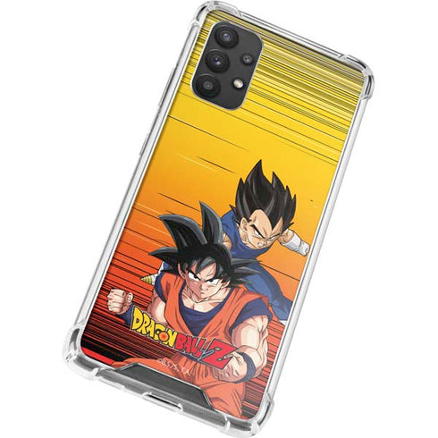 Dragon Ball Z Goku & Vegeta Galaxy A32 5G Clear Case