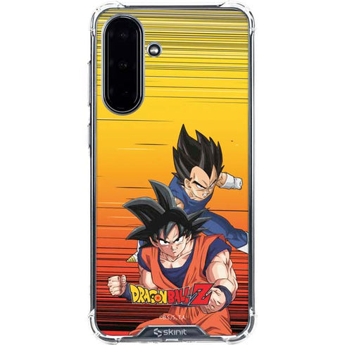 Dragon Ball Z Goku & Vegeta Galaxy A36 5G Clear Case