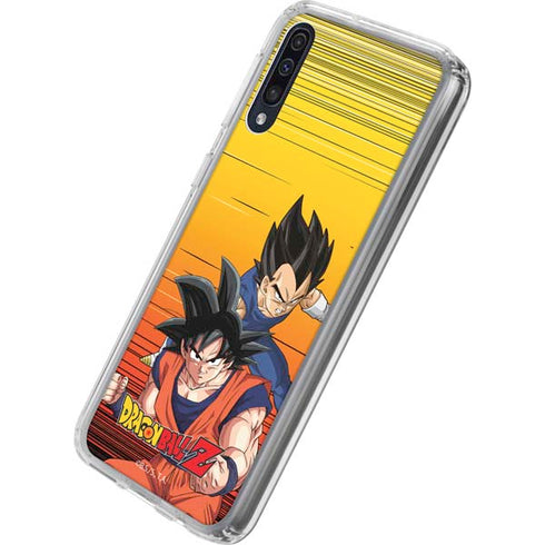 Dragon Ball Z Goku & Vegeta Galaxy A50 Clear Case