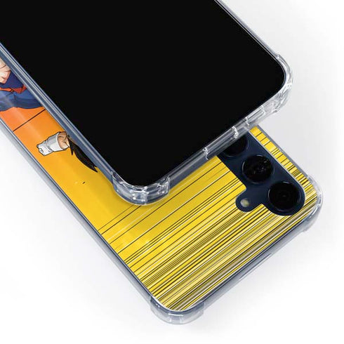 Dragon Ball Z Goku & Vegeta Galaxy A55 5G Clear Case