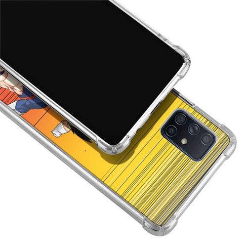 Dragon Ball Z Goku & Vegeta Galaxy A71 5G Clear Case