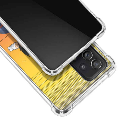 Dragon Ball Z Goku & Vegeta Galaxy A72 5G Clear Case