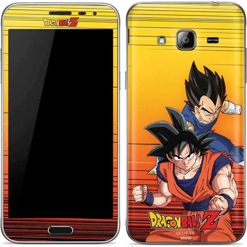 Dragon Ball Z Goku & Vegeta Galaxy J3 Skin