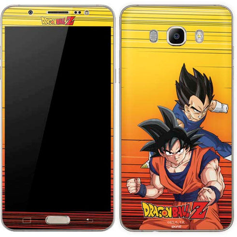 Dragon Ball Z Goku & Vegeta Galaxy J7 Skin