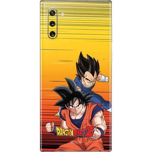 Dragon Ball Z Goku & Vegeta Galaxy Note 10 Skin