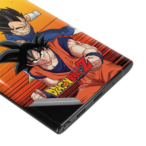 Dragon Ball Z Goku & Vegeta Galaxy Note 10 Skin