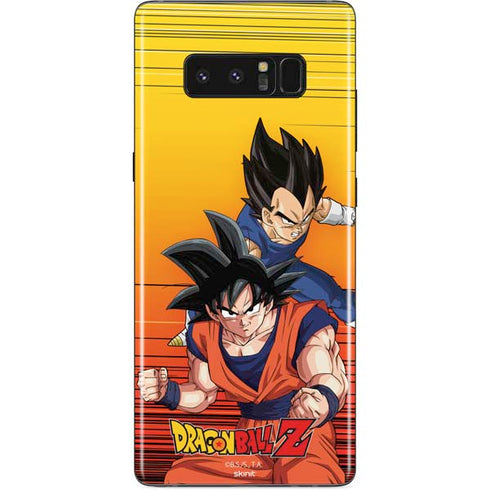Dragon Ball Z Goku & Vegeta Galaxy Note 8 Skin
