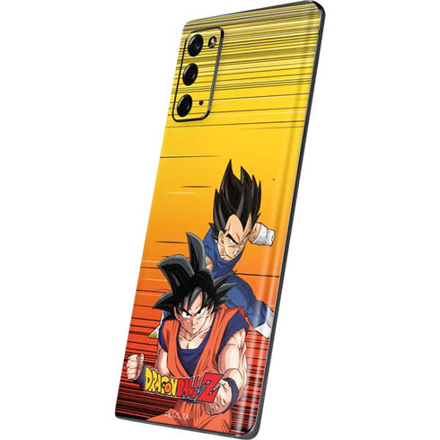 Dragon Ball Z Goku & Vegeta Galaxy Note20 5G Skin