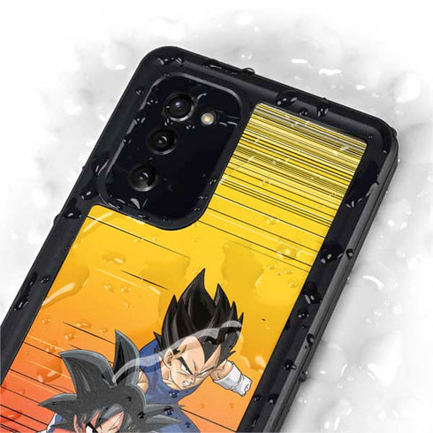 Dragon Ball Z Goku & Vegeta Galaxy Note20 5G Waterproof Case