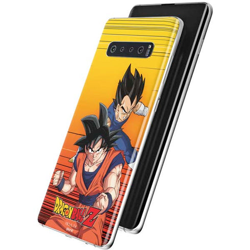 Dragon Ball Z Goku & Vegeta Galaxy S10 Plus Skin