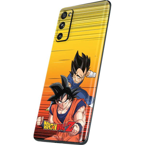 Dragon Ball Z Goku & Vegeta Galaxy S20 Fan Edition Skin