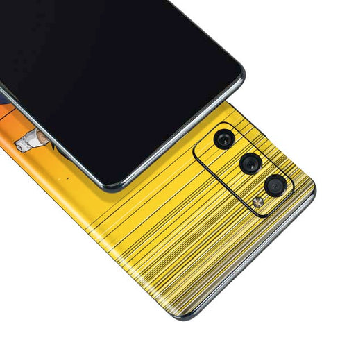 Dragon Ball Z Goku & Vegeta Galaxy S20 Fan Edition Skin